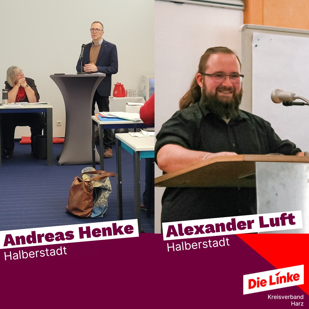 Gesamtmitgliederversammlung: DIE LINKE. Kreisverband Harz
