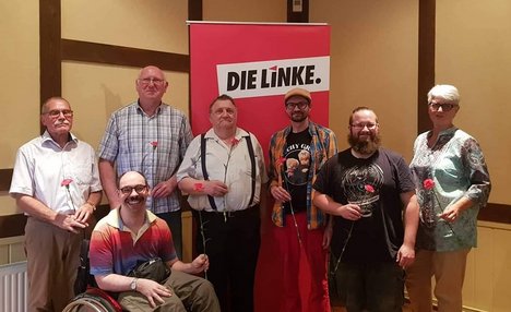 Der am 20.Juni neu gewählte Ortsvorstand des Ortsverbandes Halberstadt